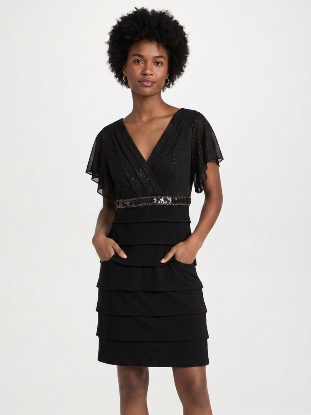En Focus Studio Black Dress